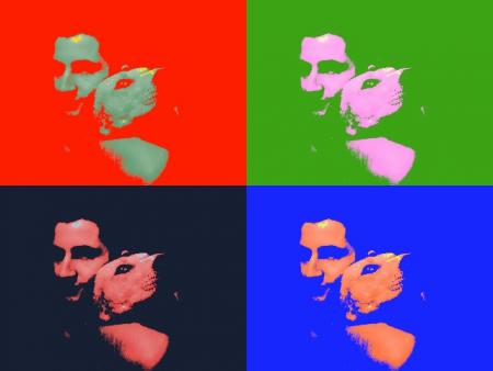 Mon Toutout LAMY et Moi en mode POP ART !